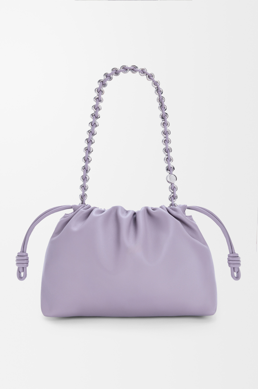 Loewe Сумка Flamenco среднего размера из мягкой кожи ягненка наппа, сиреневый