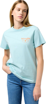Футболка Wrangler REGULAR TEE CANAL BLUE
