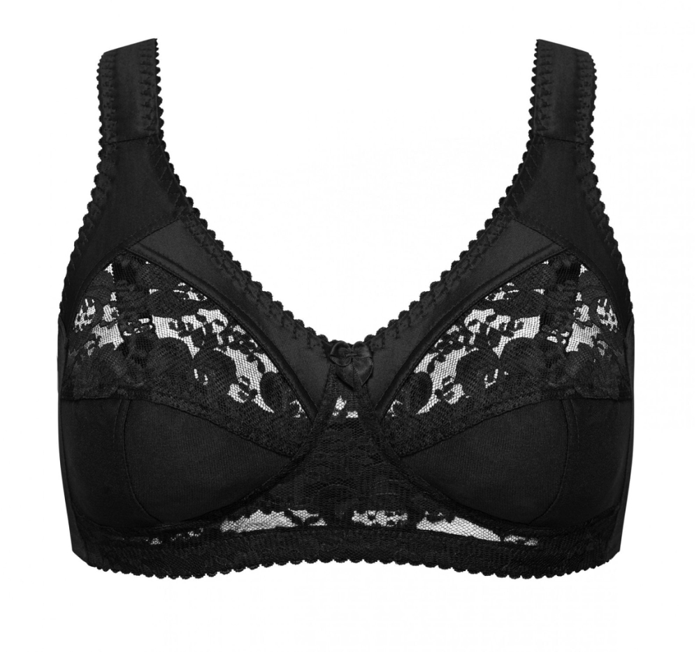 Бюстгальтер с мягкой чашкой Melodia без косточек (Размер: 80H) (Цвет: черный)