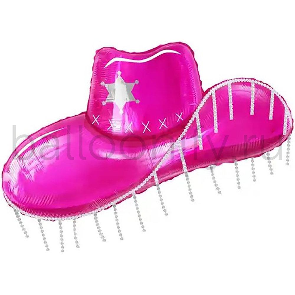 Шар (37''/94 см) Фигура, Стильная шляпа, 1 шт.