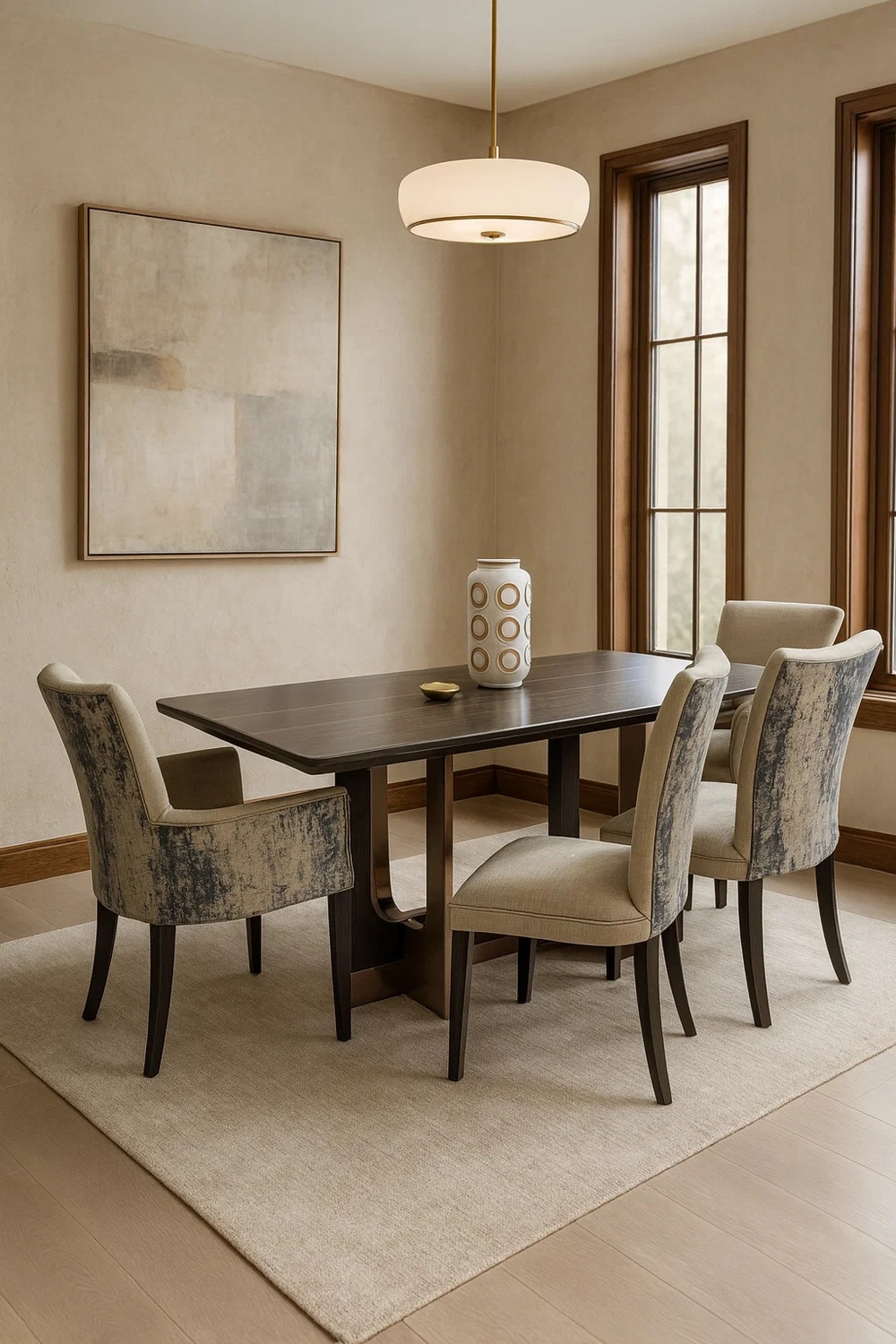 Стол обеденный Ist Casa Астория, 180х90х76 см, черный мрамор