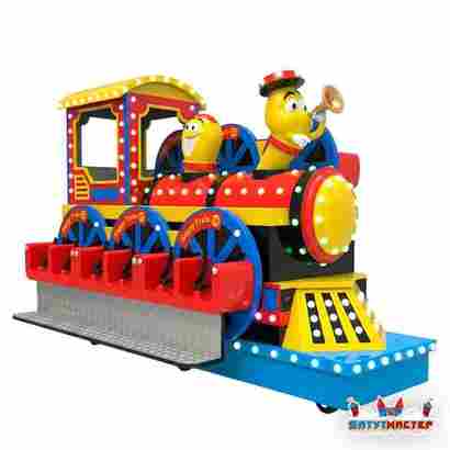 Летающая скамейка «Паровозик», 12 мест,  4,35×1,98×3,5 м