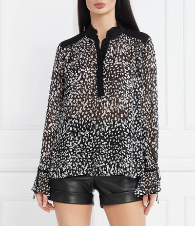 Блузка The Kooples - черный(FTOP27079K)