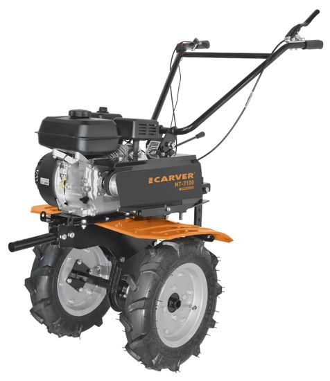 Мотоблок "CARVER" МТ-7100 (7 л.с., с понижающей передачей)