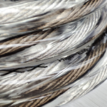 DAXX S192p Акустический кабель 12AWG (3.3мм.кв), класса Hi-End из посеребренной монокристаллической меди -готовая пара-