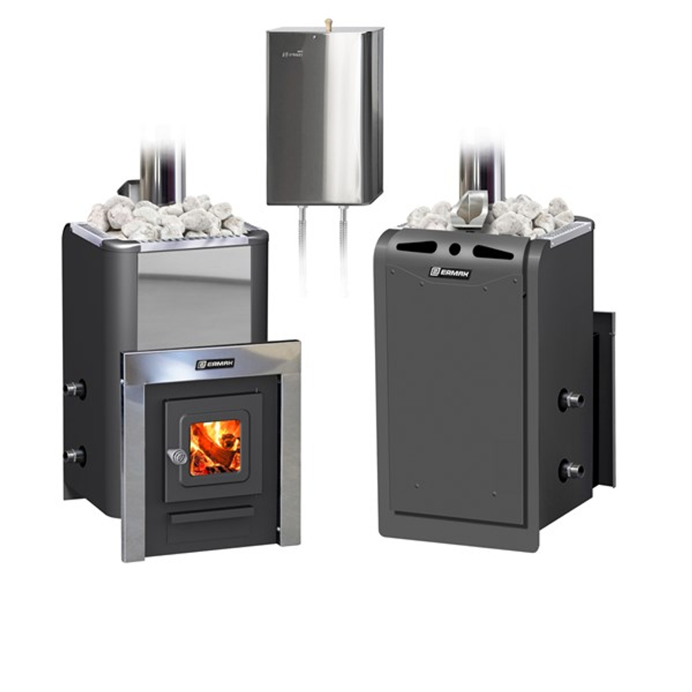 Дровяная печь для бани ЕРМАК 16-С Элит