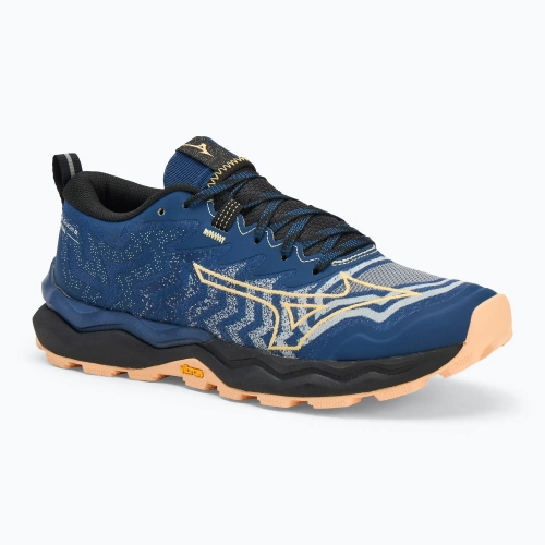 Женские Кроссовки для бега Mizuno Wave Daichi 8 estate blue/apricot ice/black