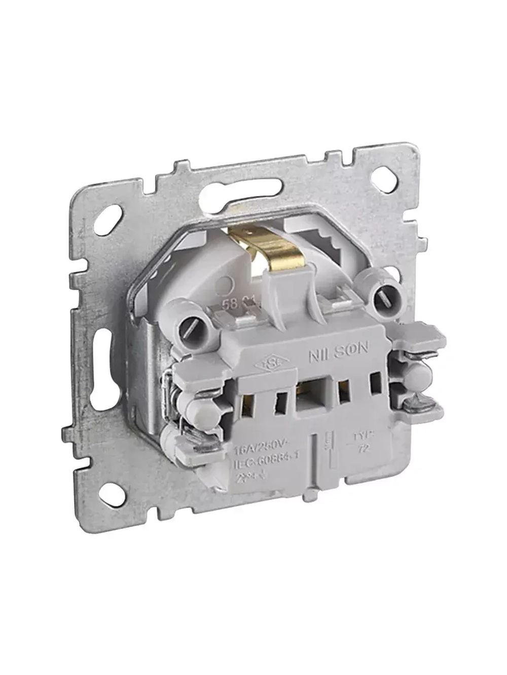 Nilson Розетка с заземлением без рамки