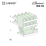 Винный шкаф Libhof GQ-12 Silver