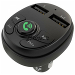 MP3 FM Modulator Borofone BC26, 2USB 2,1А, Bluetooth-гарнитура, черный