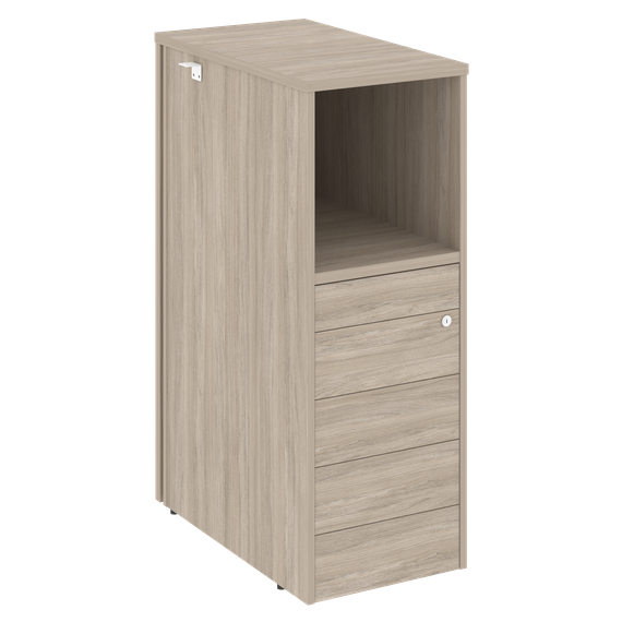 Оникс Тумба 5 ящиков TIP-ON завершающая, правая O.R-TV-5 TIP (R)  436*767*1185