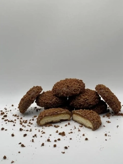 Печенье "Albeni" в молочном шоколаде с карамельной начинкой