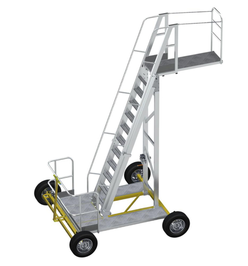 Вышка-стремянка алюминиевая для нефтяной промышленности MEGAL ВСА-5,0Н2 (3,6-5,0) -2