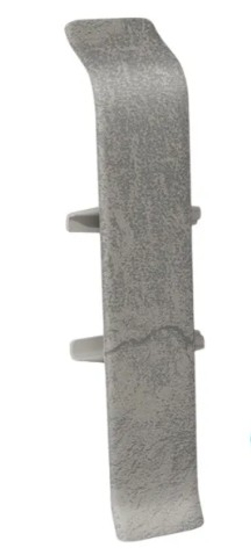 Соединитель для плинтуса 85мм "Деконика", 547 Лофт светло-серый