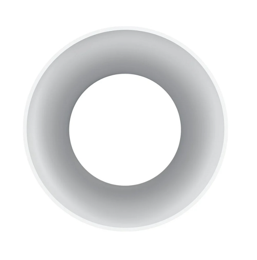 Канал (воздуховод) круглый Era 12,5ВП, d=125 мм (0,5 м), пластик