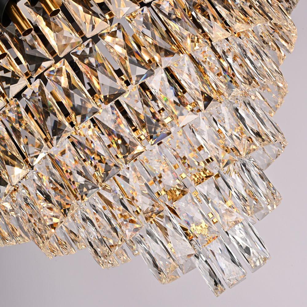 Подвесная Люстра Empire Black Chandelier Crystal D 70 By Imperiumloft
