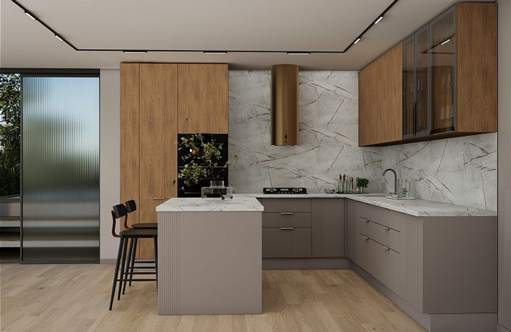 Кухонный гарнитур "Фьюжн", SbkHome