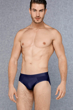 Набор из 3 трусов-брифов Doreanse Basic Cotton: темно-серые, бордовые, темно-синие (Размер: XXL) (Цвет: разноцветный)