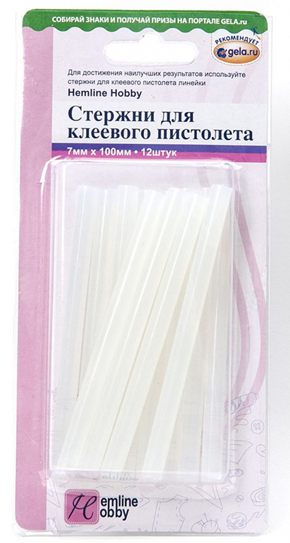 Стержни для клеевого пистолета Hemline Hobby (10216100/160418/0019485/1_Австралия)
