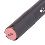 Маркер для скетчинга двусторонний 1 мм - 6 мм BRAUBERG ART CLASSIC, КОРАЛЛОВО-РОЗОВЫЙ (R105), 151863