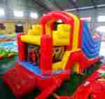 Детский надувной батут "Отличное настроение" 6*2,2*2,8 м