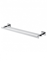 Полотенцедержатель двойной WONZON & WOGHAND FLAT, Хром (WW-9711-60CM)