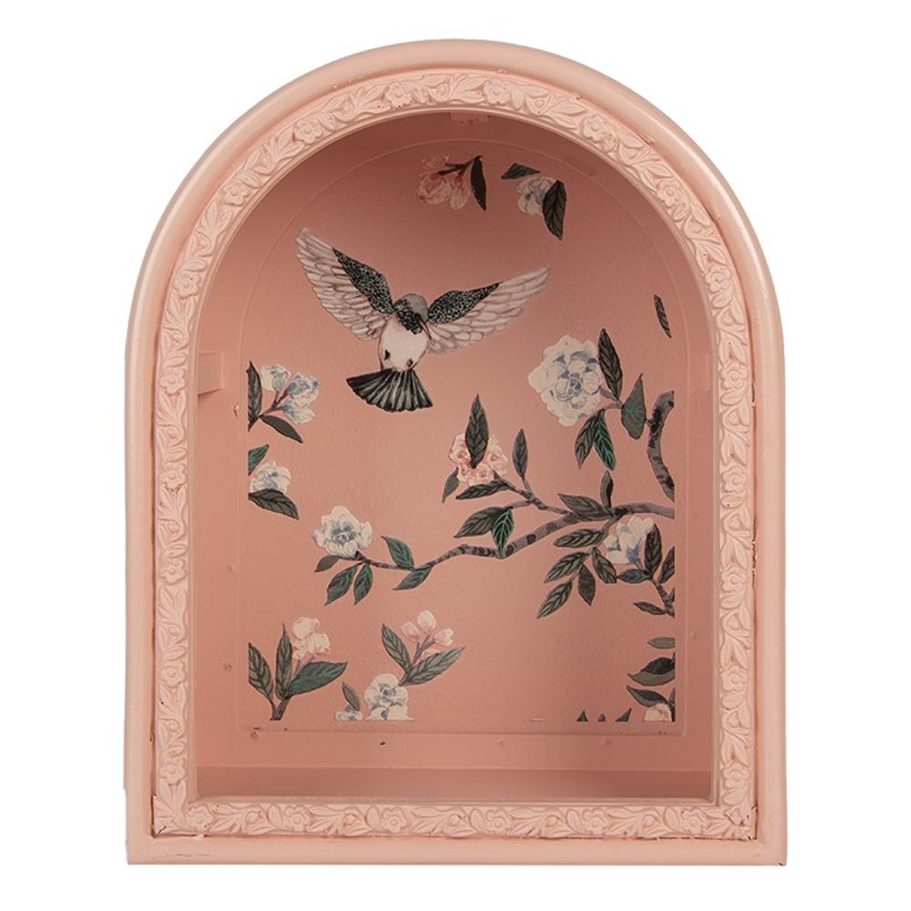 Набор из 2-х полок "Птицы" 30x16x40см / 24x14x30см