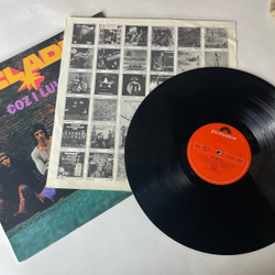 Винтажная виниловая пластинка LP Slade Coz I Luv You (Швеция 1972)