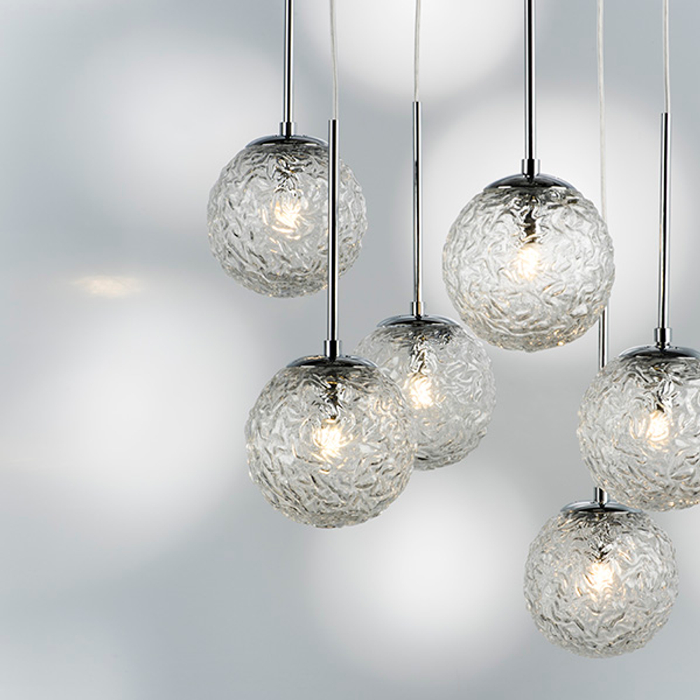 815260 Люстра BARI 6х40W G9 ХРОМ