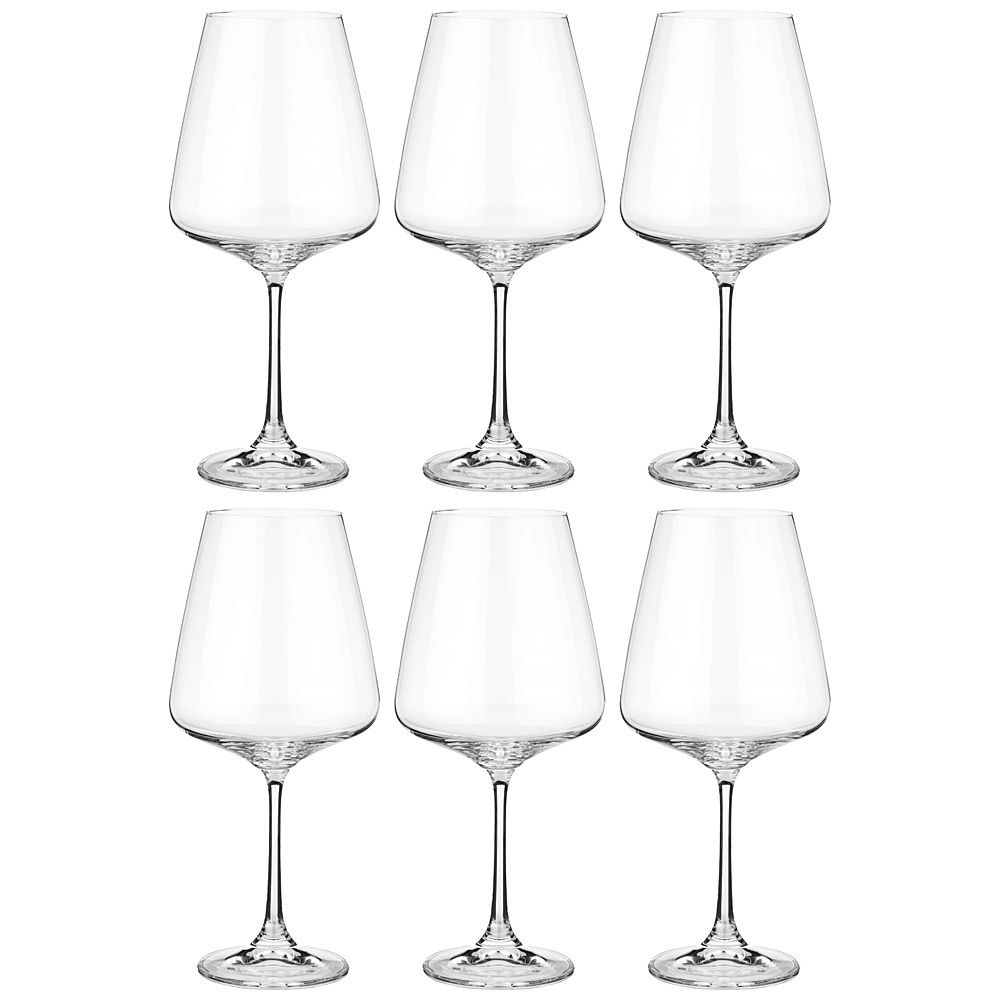 НАБОР БОКАЛОВ ДЛЯ ВИНА ИЗ 6 ШТ. "NAOMI / CORVUS" 570 МЛ.