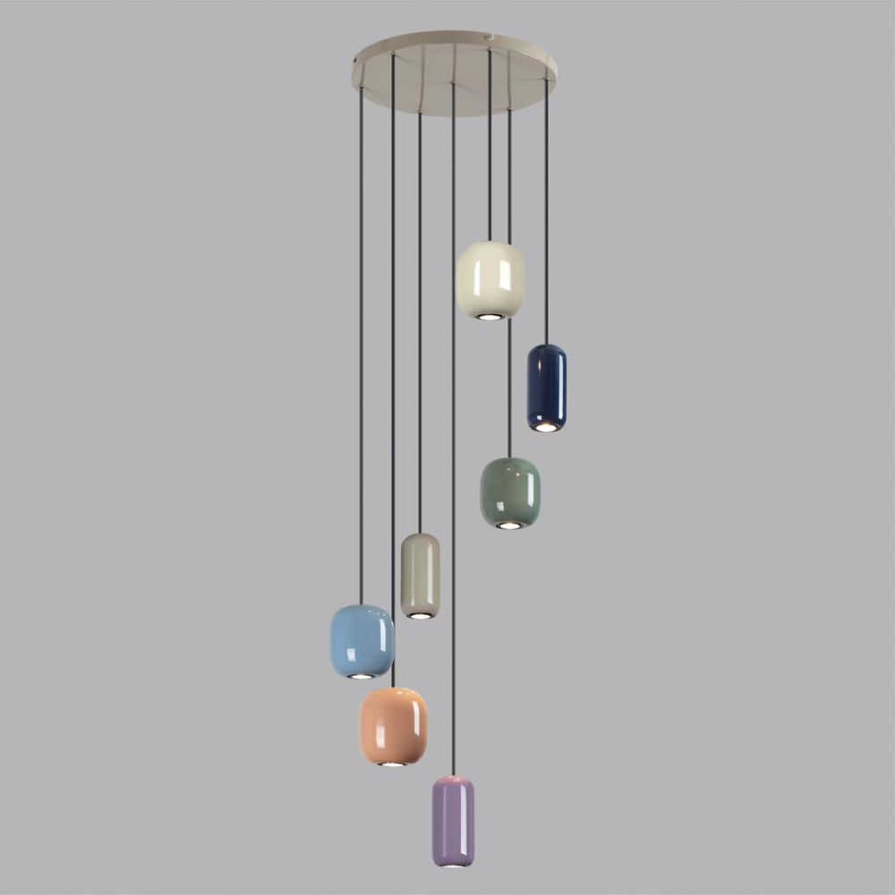 5053/7 ODL Люстра GU10 7*4Вт 220В IP20 PENDANT
