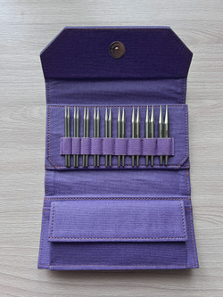 Набор съемных укороченных спиц 9см/9пар Flight Standard Purple Lykke