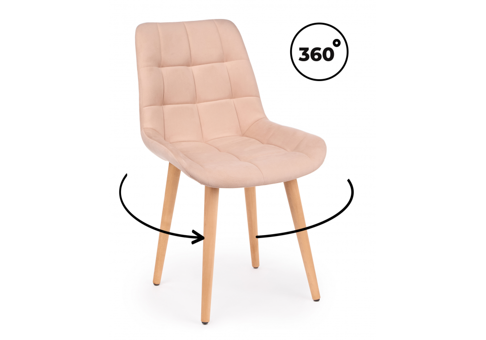 Стул деревянный Woodville Челси 360 бежевый (zd 210), светлое дерево np