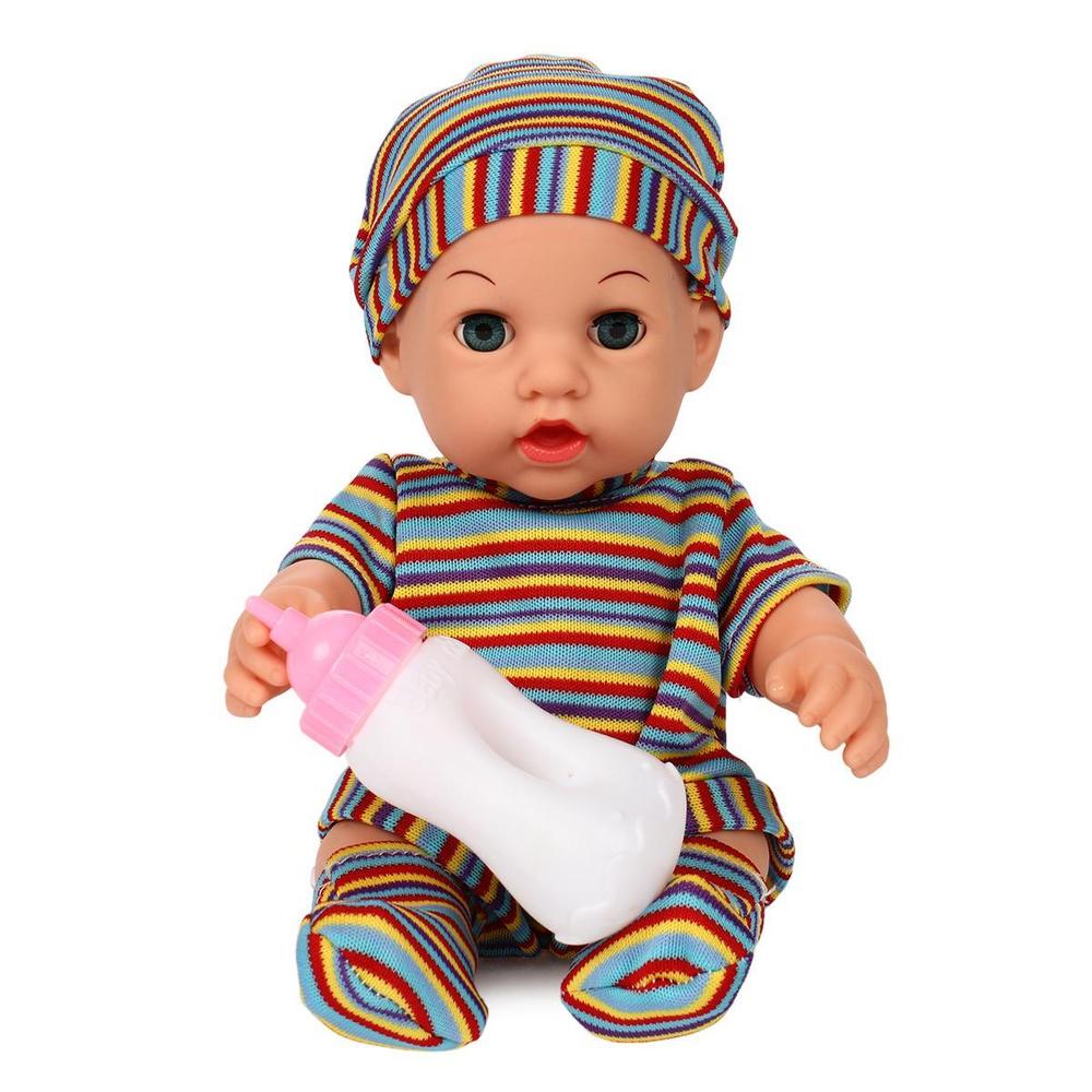 Пупс озвуч. 30см Мой малыш, пьет, писает, с аксесс. коробка 200625687