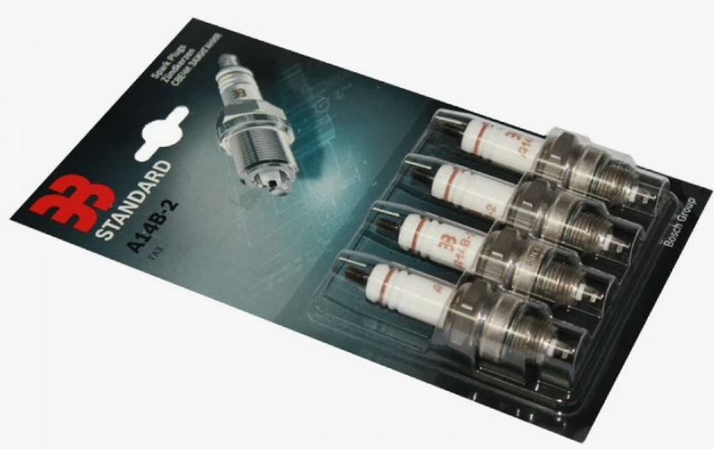 Свечи Энгельс Standart А14В-2 (0,8) (короткие) ГАЗ, Волга  (Bosch Group)