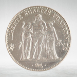 France, 5 Francs 1992 - 200th Anniversary of the French Franc - Decimal System, VF