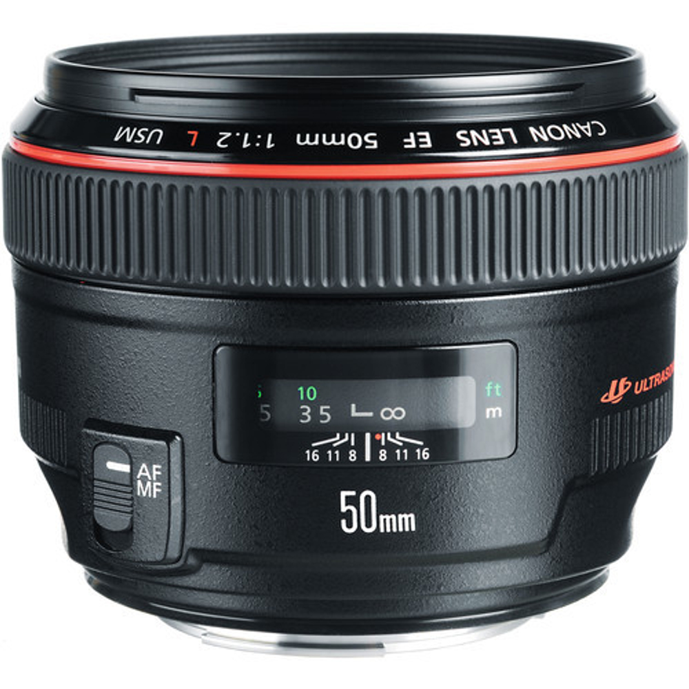 Объектив Canon EF 50mm f/1.2L USM Black для Canon