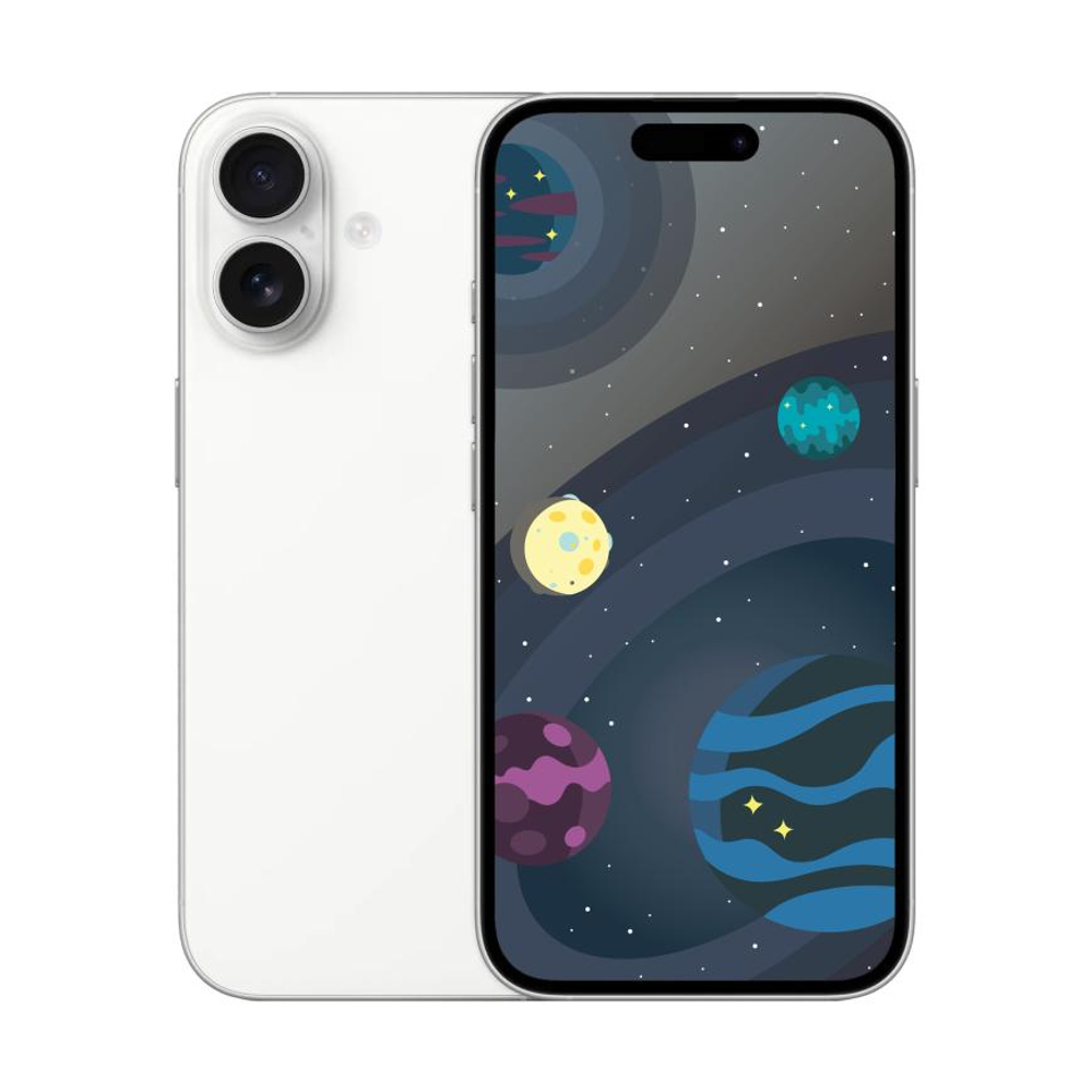 iPhone 16 Plus 128 ГБ (Белый | White)