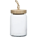 Банка для сыпучих продуктов 860мл «Вуди» 43583SLB