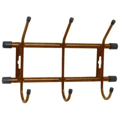 Вешалка настенная 3 крючка, 284, Медный Антик, ВН3