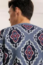 Купить Свитер Idel Джемпер Тюбетейка джинсовый Свитер Idel Джемпер Тюбетейка джинсовый