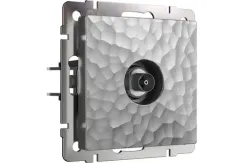 Розетка TV Werkel Hammer оконечная серебряная 36309