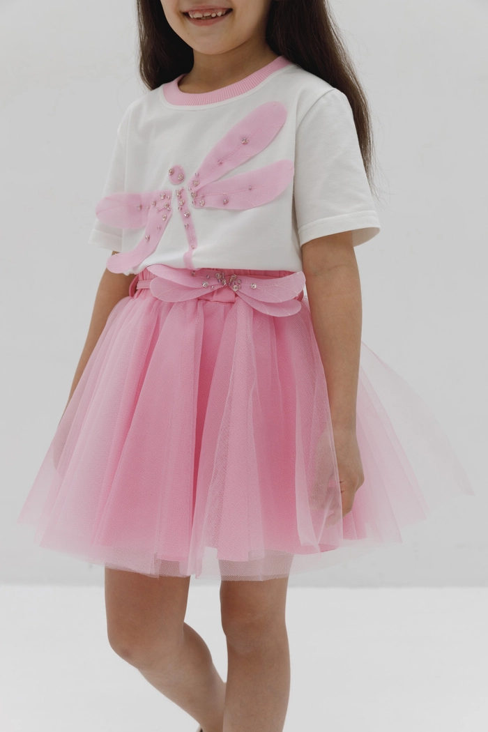 ЮБКА ДЕТСКАЯ АКСЕЛ РОЗОВЫЙ