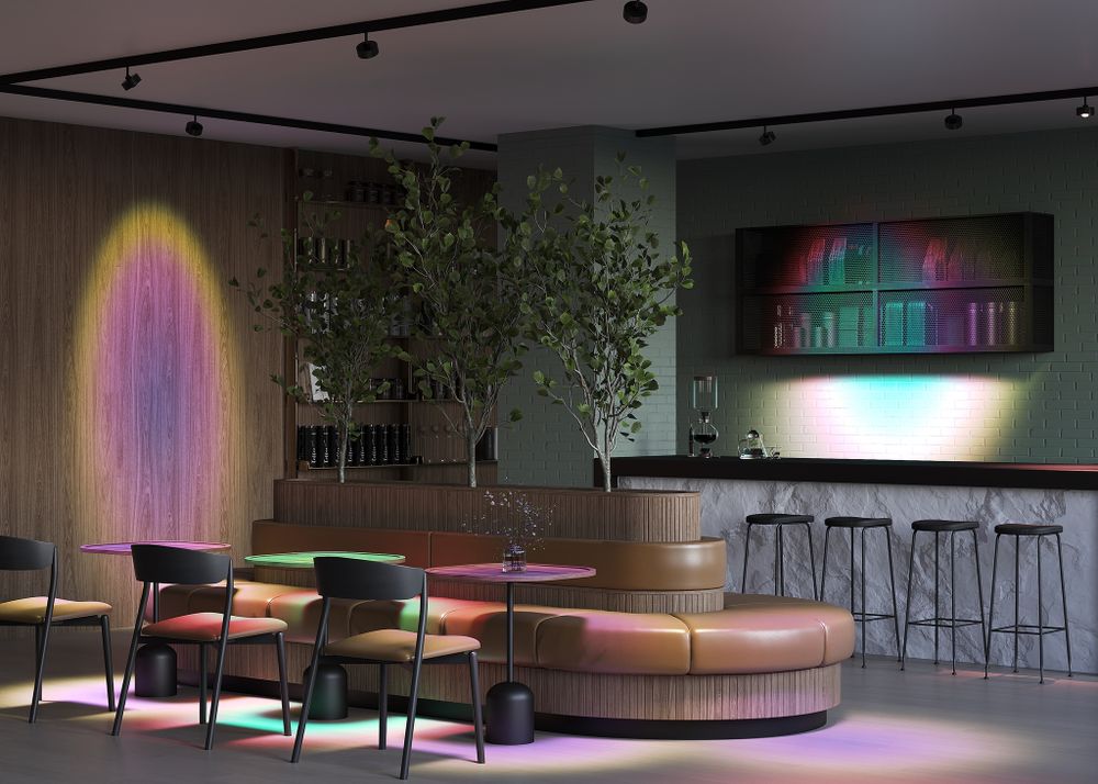 Трековый магнитный светодиодный светильник EXILITY Maytoni Lens TR217-4-15WTW-DD-B