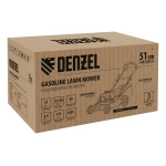 Газонокосилка бензиновая DENZEL GLR-510SP-ZS: 4.5 л.с., нож 51 см, 58825