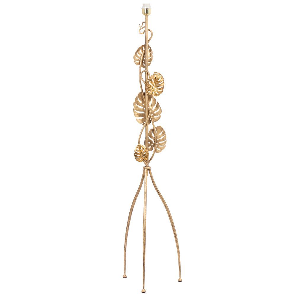 Светильник напольный торшер Monstera Deliciosa (Монстера) с абажуром Сити-2 Кремовый