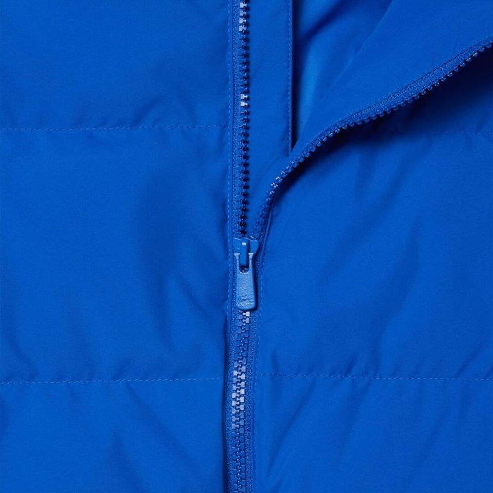 Куртка Lacoste Water Embroidered Crocodile Hooded Puffed - небесный