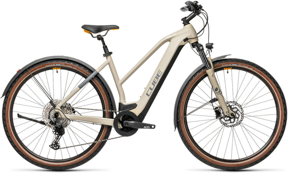 Электровелосипед Cube Cross Hybrid Pro 500 Allroad Trapeze (2021)