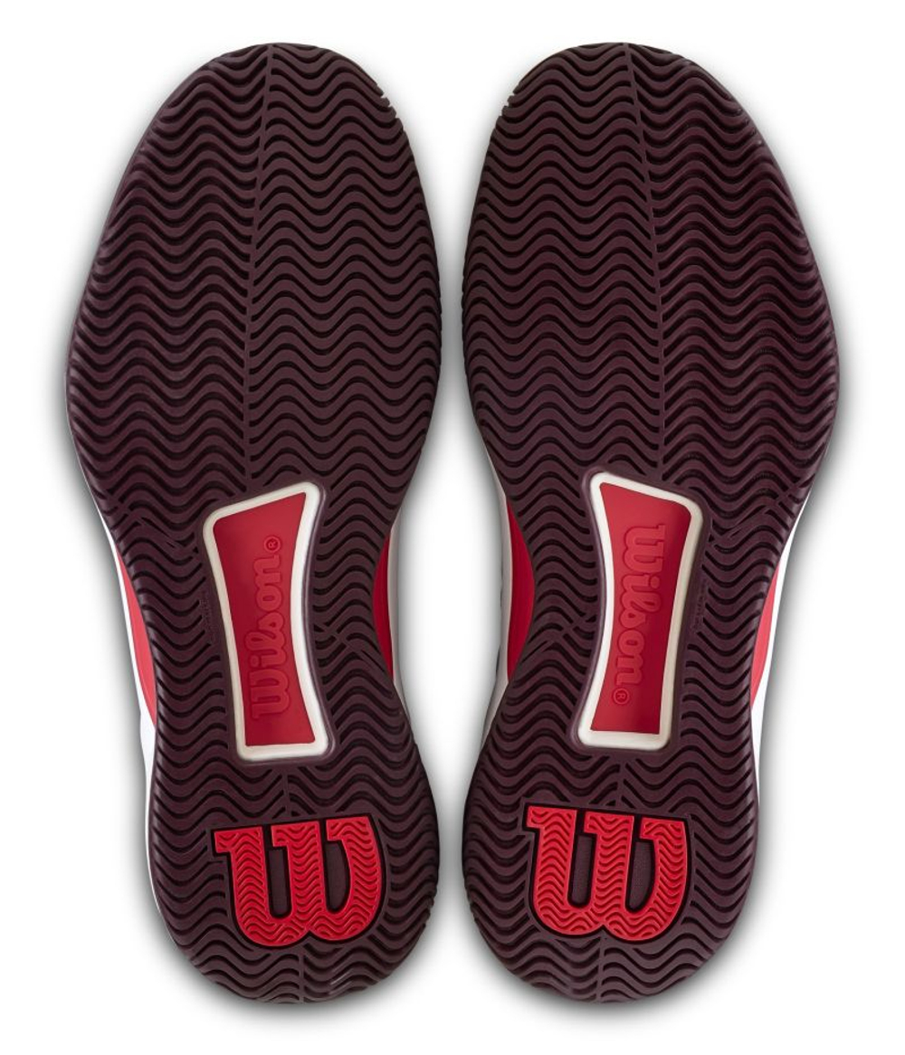 Женские теннисные кроссовки Wilson Intrigue Tour - white/port royal/infrared