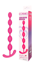 Цепочка анальная Cosmo розовая 22,3 см